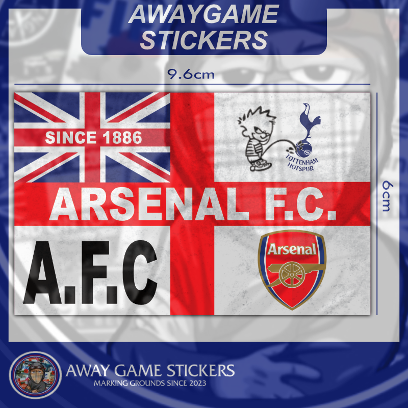 Classic St George's Flag Design - Arsenal