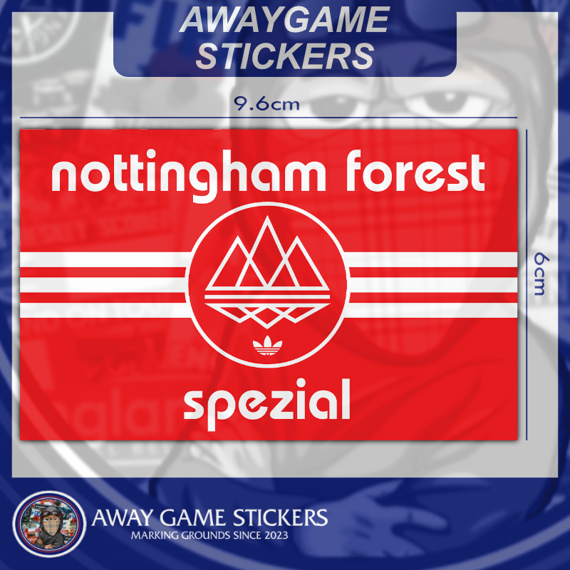 Nottingham Forest Spezial Style - Football Stickers