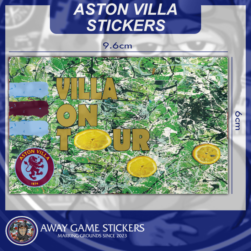 Aston Villa - Stone Roses Style