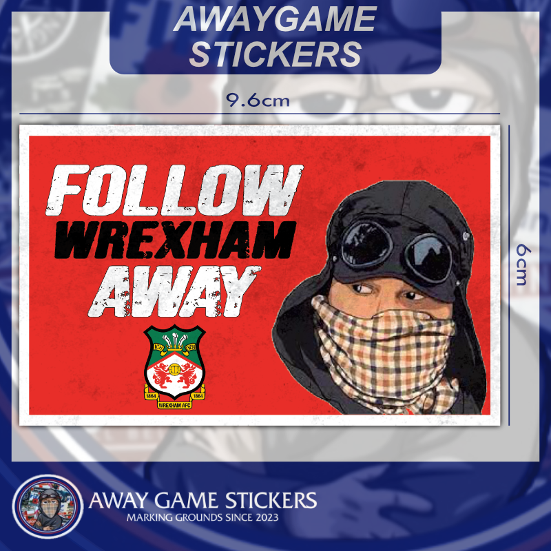 WREXHAM STICKER #02