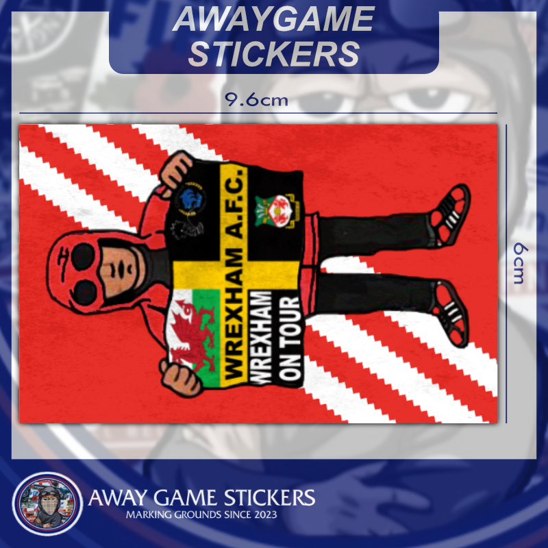 WREXHAM STICKER #01