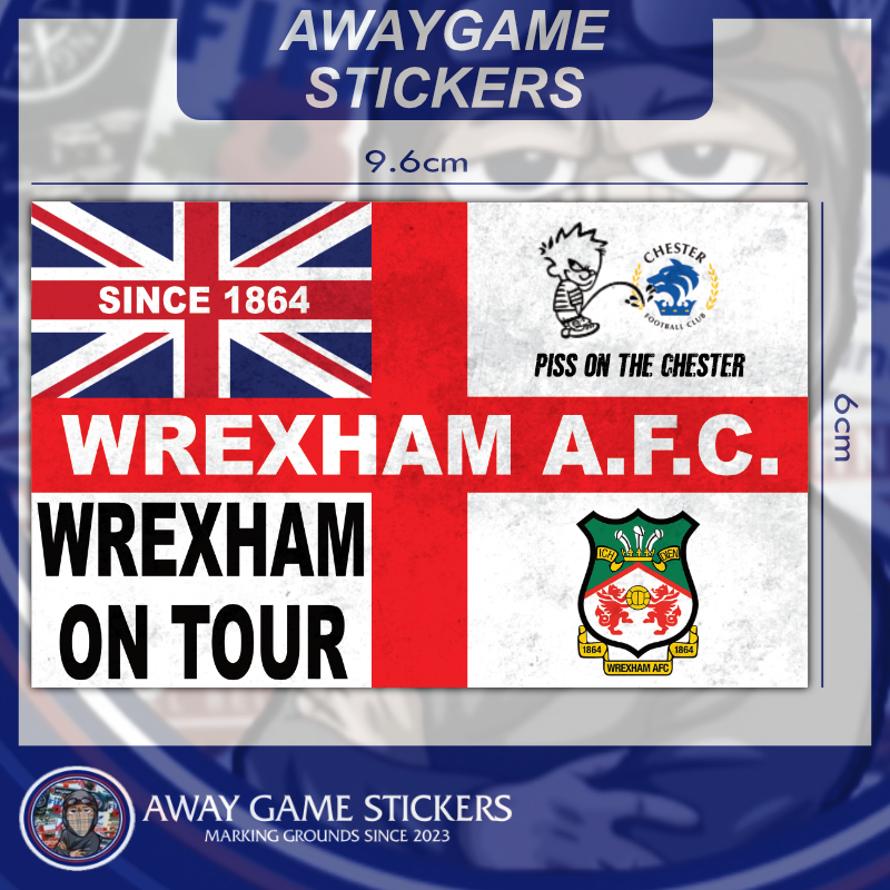 WREXHAM STICKER #03