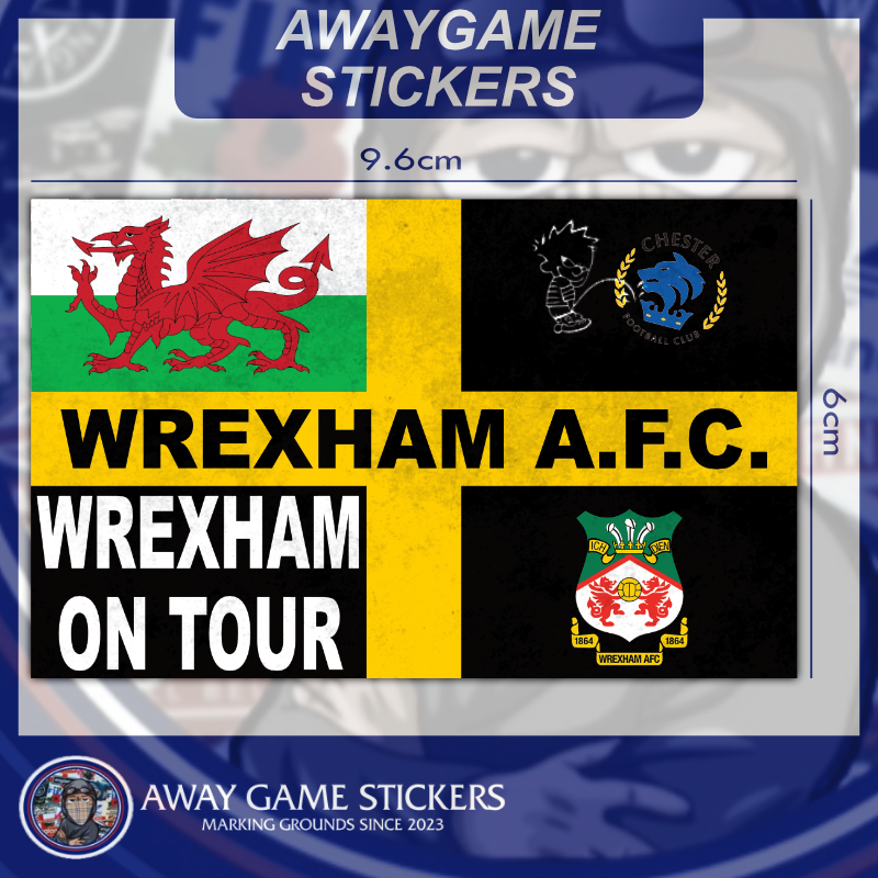 WREXHAM STICKER #04