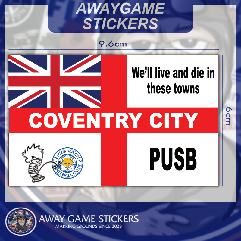 COVENTRY CITY STICKER #17