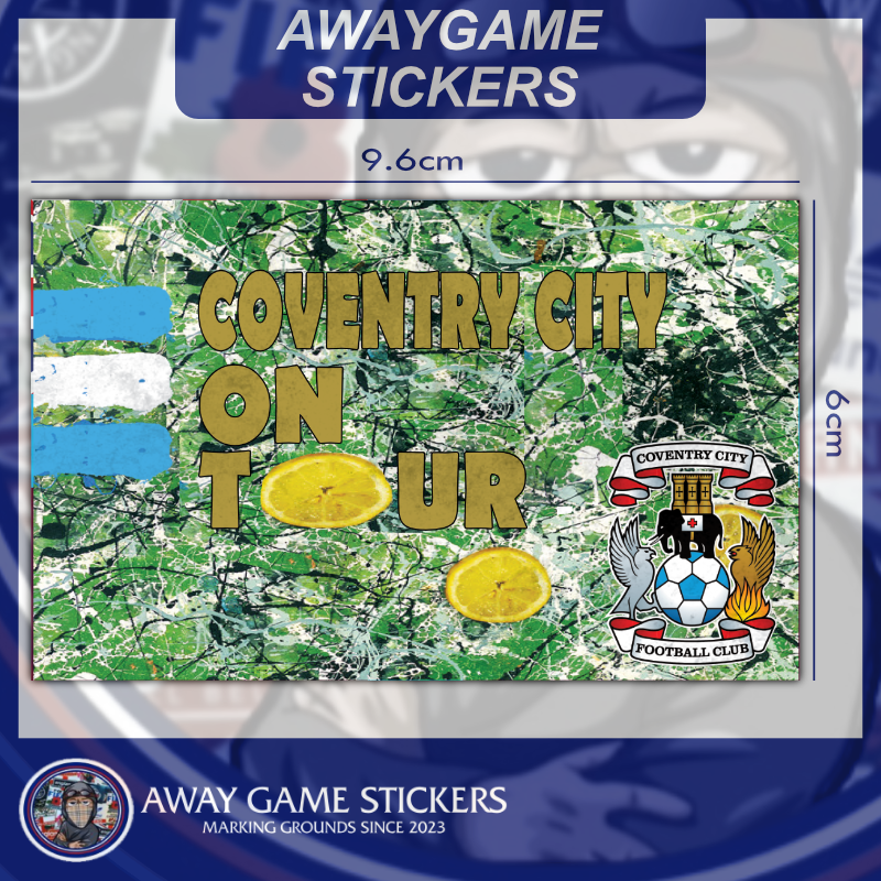 COVENTRY CITY STICKER #14