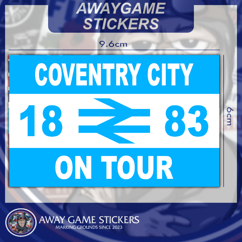 COVENTRY CITY STICKER #11