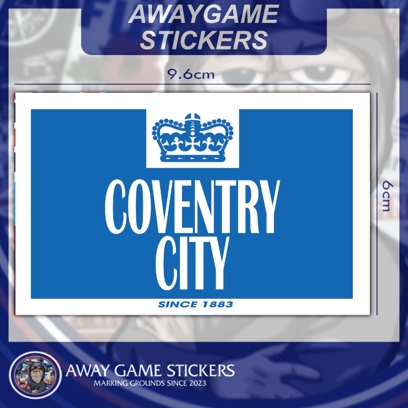 COVENTRY CITY STICKER #10