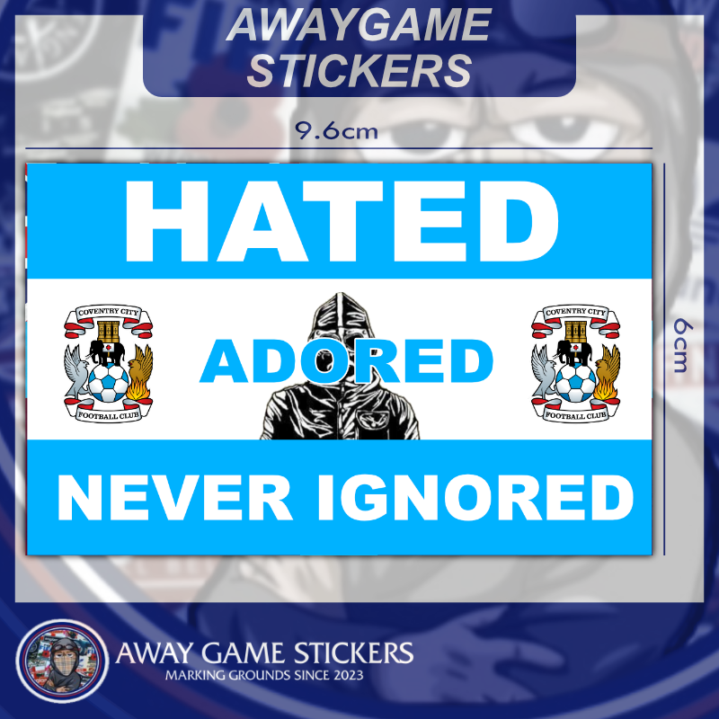 COVENTRY CITY STICKER #06