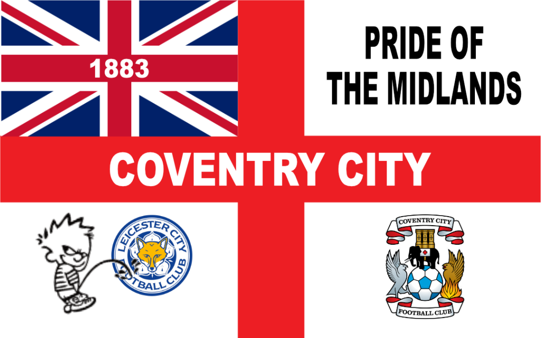 Pride of Midlands (England Flag Style) - Coventry
