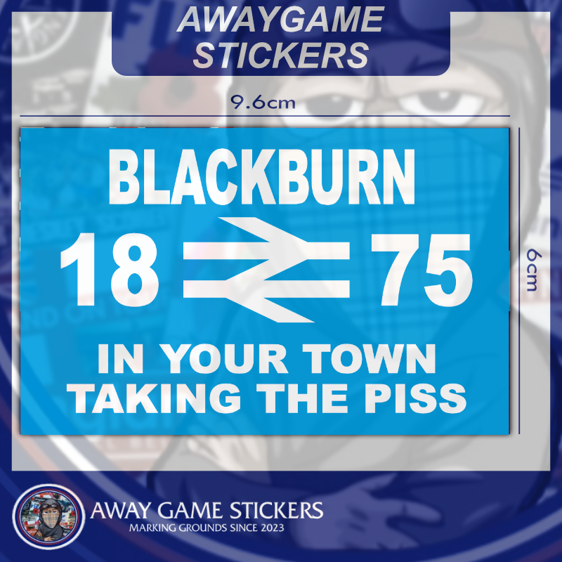 Blackburn In Your Town - Football Stickers
