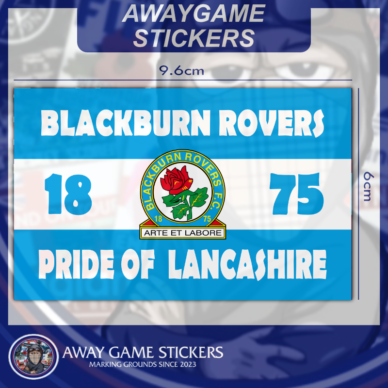 Pride of Lancashire, 1875 (Blackburn Rovers) - Football Stickers