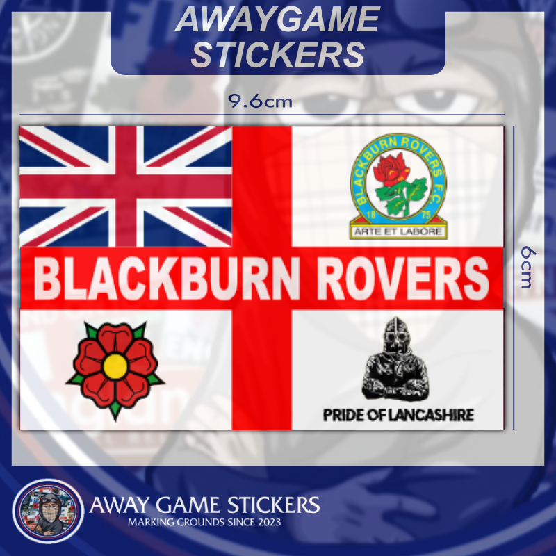 Blackburn Rovers England Classic Design - Football Stickers