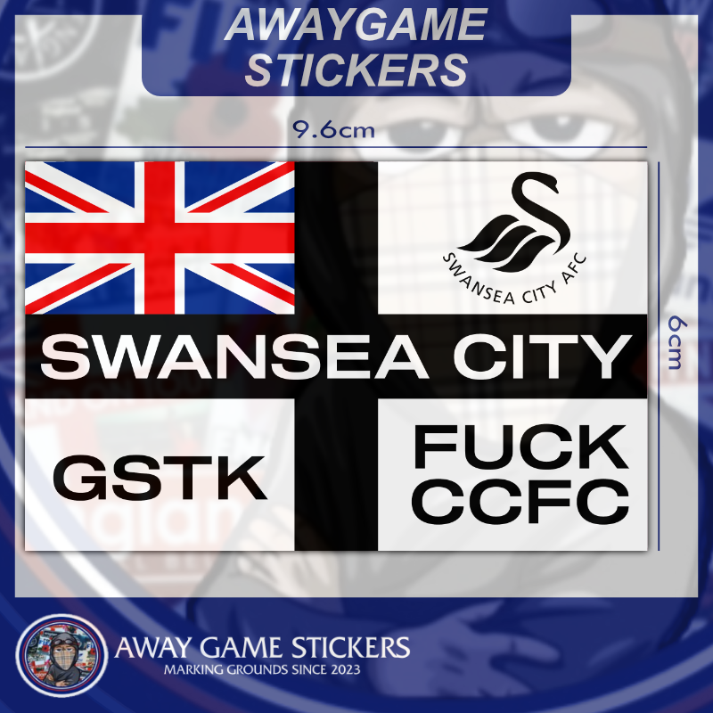 SWANSEA CITY STICKER #03