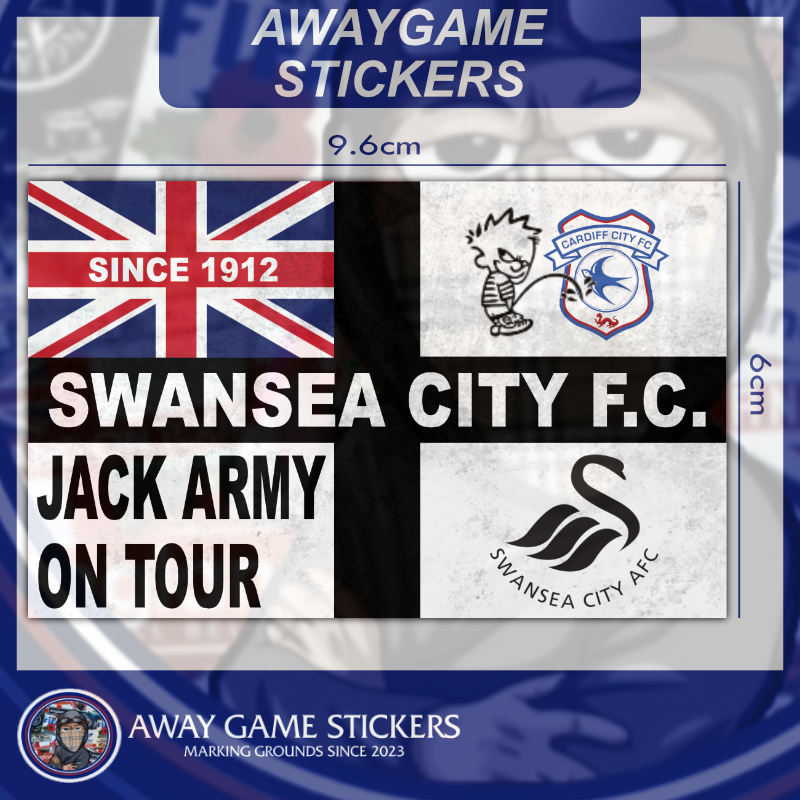 SWANSEA CITY STICKER #04