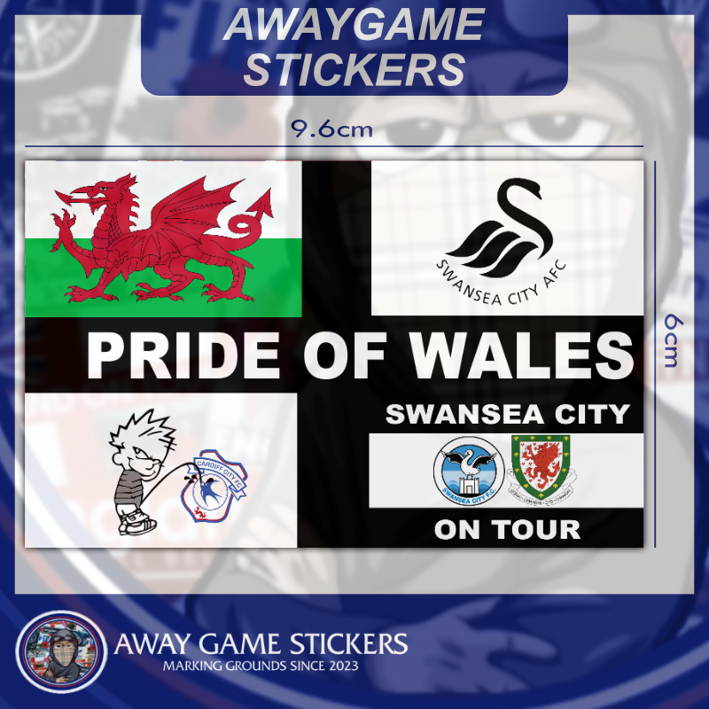 SWANSEA CITY STICKER #05