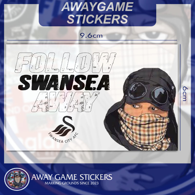 SWANSEA CITY STICKER #07