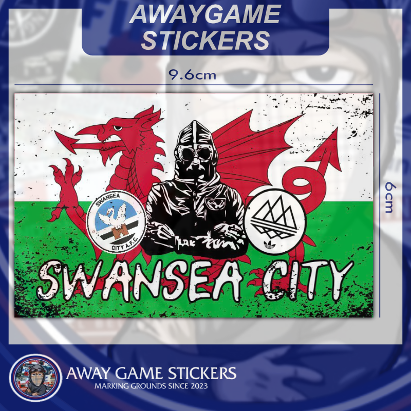 SWANSEA CITY STICKER #08