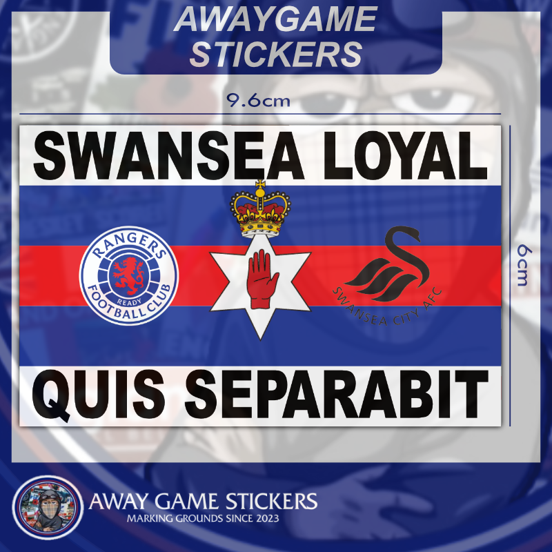 SWANSEA CITY STICKER #10