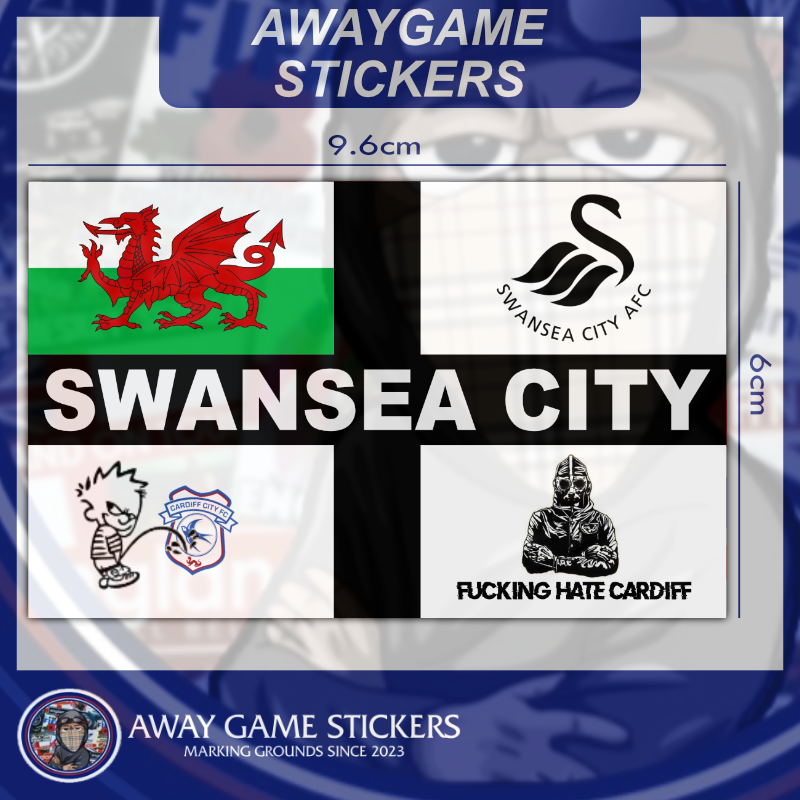 SWANSEA CITY STICKER #11