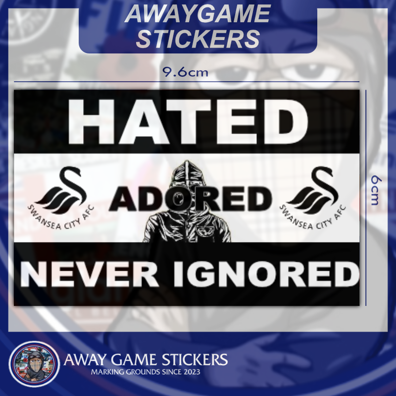 SWANSEA CITY STICKER #12